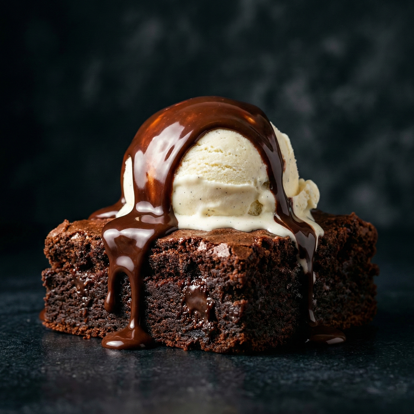 Brownie com Sorvete